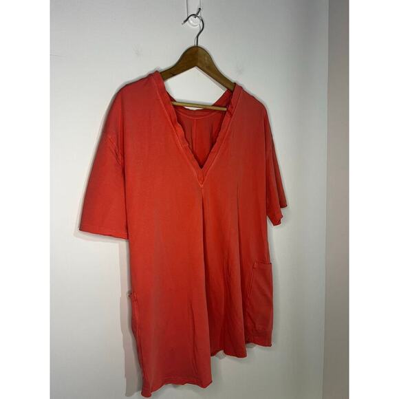 Free People Movement Hot Shot Tee Romper in Winterberry New Size Small - Picture 3 of 7